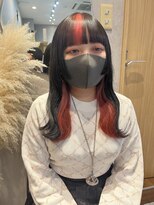 ジーナ 福岡天神(Zina) 韓国風/顔周りカット/レイヤーカット