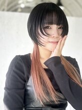 ザヘアメイクシェア(THE -HAIR MAKE SHARE-) 自分らしく☆バイカラーマッシュウルフ