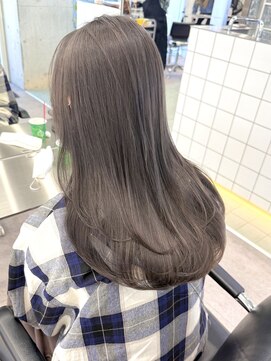 サンクプロジェクト(cinq PROJECT) 原宿韓国顔まわりミルクティーグレージュヘーゼルベージュ