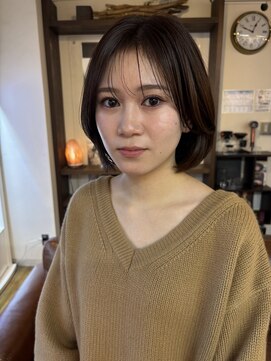 オトナレイヤーボブ/ボブ/レイヤー/韓国風