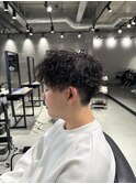 楽にキマる!縦落ちツイストスパイラルパーマ