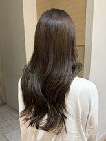 トリッカ シブヤ(TRICCA SHIBUYA)&nbsp;オリーブベージュ/透明感カラー/艶髪/髪質改善/アメージアカラー