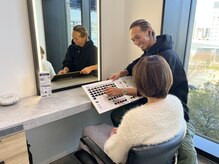 カウンセリングを重視し、お客様の声を聞いた上でプロとしてのアドバイス、提案をさせていただきます。