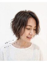 イデア 柏の葉コイルリンクガレージ店(IDEA)&nbsp;波パーマ×ショートボブ