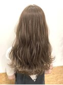 シアーグレージュ×ロングレイヤー