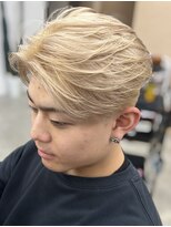 アンバーガレ 京都西院(UMBER GALE) 海外ハイトーンカラー メンズカラー メンズブリーチ