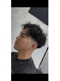 アップバングツイストスパイラル