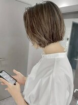 エイチエムヘアーホーム 池袋2号店(H M hair home) グレージュブラウン/ミディアムレイヤー/韓国巻き/顔周りカット