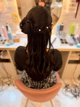 ヘアアレンジメント ボガスティーズ 溝の口店(Hair arrangement Vogusty's) くるみちゃんヘア/推し活/イベント/ブライダル/様々な◎
