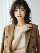 ライクバイコトナ 越谷(RIKE by kotona)&nbsp;ミディアムヘアー/チャコールグレー/白髪染め/髪質改善/越谷