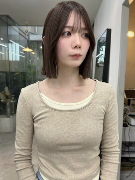 ネンドヘアー(nendo_hair) タッセルボブ/オリーブカラー