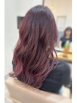 ランガリ ヘアアンドスパ(Rangali Hair&Spa) 【艶カラー】チェリーレッド
