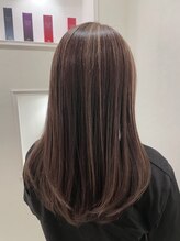 ヘアースペースブルーム リアン 岡町店(HAIR SPACE BLOOM Lien)&nbsp;【岡町/ハイライト】アッシュベージュ