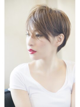 シークス(SYKTH.) 【SYKTH】　長めシースルーバングのヌーディーショート