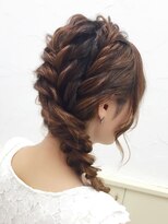 マチュレ(Mature)&nbsp;【ヘアセット専門店Mature】編み込みダウンスタイル♪