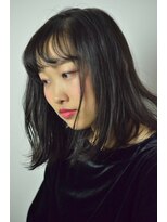 ヘアーメイク アディクト(HAIR MAKE addict) アッシュブラック/30代/40代/50代