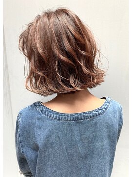 ラエティス(Laetus) ナチュラルハイライト#モカショコラグレージュ#ボブ 【Laetus】