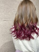 エムエーヘアースタジオ(M/A hair studio.) グラデーション　パープル