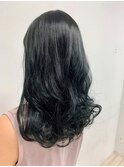 黒髪×マーメイドアッシュ