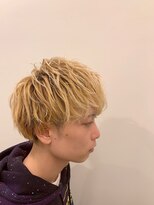 ヘアールームロッソ 白山店(HAIR ROOM ROSSO)&nbsp;ハイトーンマッシュ