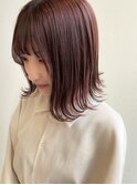 韓国風ボブ× デザインカラー