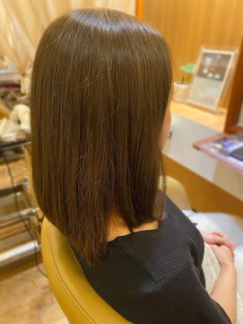 カームヘアー(Calm hair) くすみグリーンカラー