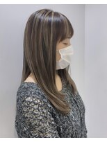 ステアケース 武蔵小杉店(stair:case)&nbsp;【助川】ハイライト/ベージュ/20代30代40代ヘアスタイル