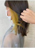 【イエロー×グレージュ】