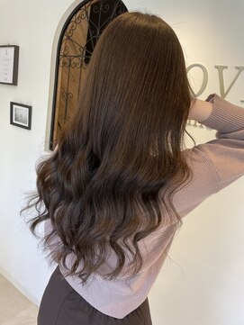 ラビスモア(Lovis moa) 魅力倍増カール/セミディ/シアーカラー/ダークアッシュ/姫カット