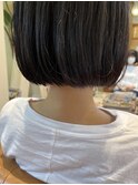 ノーブロー、ノーアイロンボブ/松山美容室
