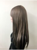 シアーグレージュ×プルエクステダイヤモンド　#新宿#髪質改善
