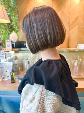 ロンドフルール 大宮東口(Lond fleur) 【石畑結華】あごライン柔らかくおさまるボブ