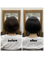 リリー 草津店(.Lily) 髪質改善カラー＋カット