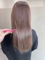 スラッシュ(SLASH)&nbsp;髪質改善/グレージュ/透明感カラー/ナチュラル/