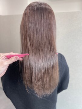 スラッシュ(SLASH) 髪質改善/グレージュ/透明感カラー/ナチュラル/