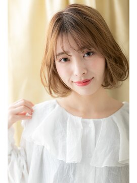 カバーヘアアンドスパ ブリス 浦和(COVER HAIR&SPA bliss) 外国人風カーキベージュエアリーボブパーマY浦和20代30代40代