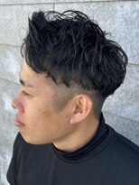 ニアウ 伊勢崎連取店(Niau)&nbsp;メンズマッシュパーマツイストスパイラルパーマ波巻きパーマ