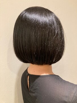 エヌアンドエー 春日部東口店(hair shop N&A) 20代30代40代丸みボブ/髪質改善つや髪ストレート/縮毛矯正