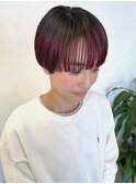 マッシュショートヘア