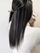 ライフ 住道店(Lyfe)&nbsp;コントラストハイライト_かき上げレイヤーカットロング_165