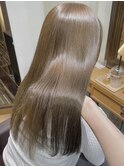 ダブルカラーベージュカラーケアブリーチカラーハイトーンカラー
