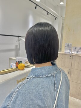 ビューバイネオリーブ 用賀店(Beau'r by neolive) 前髪こなれミディアンブレラカラーイメチェン《用賀》