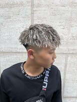 メンズグルーミングナンバーナイン(MEN'S GROOMING NUMBER NINE)&nbsp;ホワイトメッシュ＋ツイストスパイラルパーマ