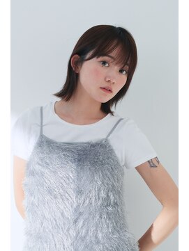 エイチツーオーアヴェダ 渋谷ヒカリエShinQs店 クロードモネH2Oアヴェダ 外はねボブ/オーガニック/渋谷/渋谷駅