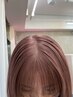 カット＋部分ストレート＋選べるトリートメント【18000→13000】時田16500円