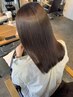 【美髪】カット+艶カラー＋髪質改善ストレート￥17600～