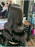 イメチェン/レッドブラウン/フルバング/似合わせカット/高円寺駅