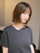 ディッセンバー 渋谷(December)&nbsp;レイヤー/ブリーチなし/ミルクティーベージュ/ダブルカラー/