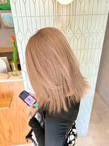 テクライズ 刈谷店(TECHRISE)&nbsp;ケアブリーチ/ホワイトミルクティー/ミディアム