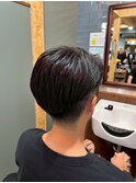MEN’S HAIR/ブルーブラック/フェザーパーマ/ 柏